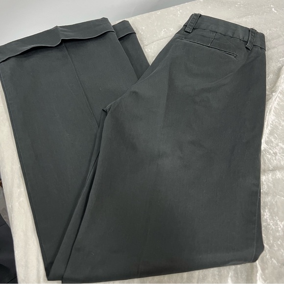 J.Crew stretch 4 regular city fit Back Pockets Dress chino Pants wide leg - Picture 3 of 12